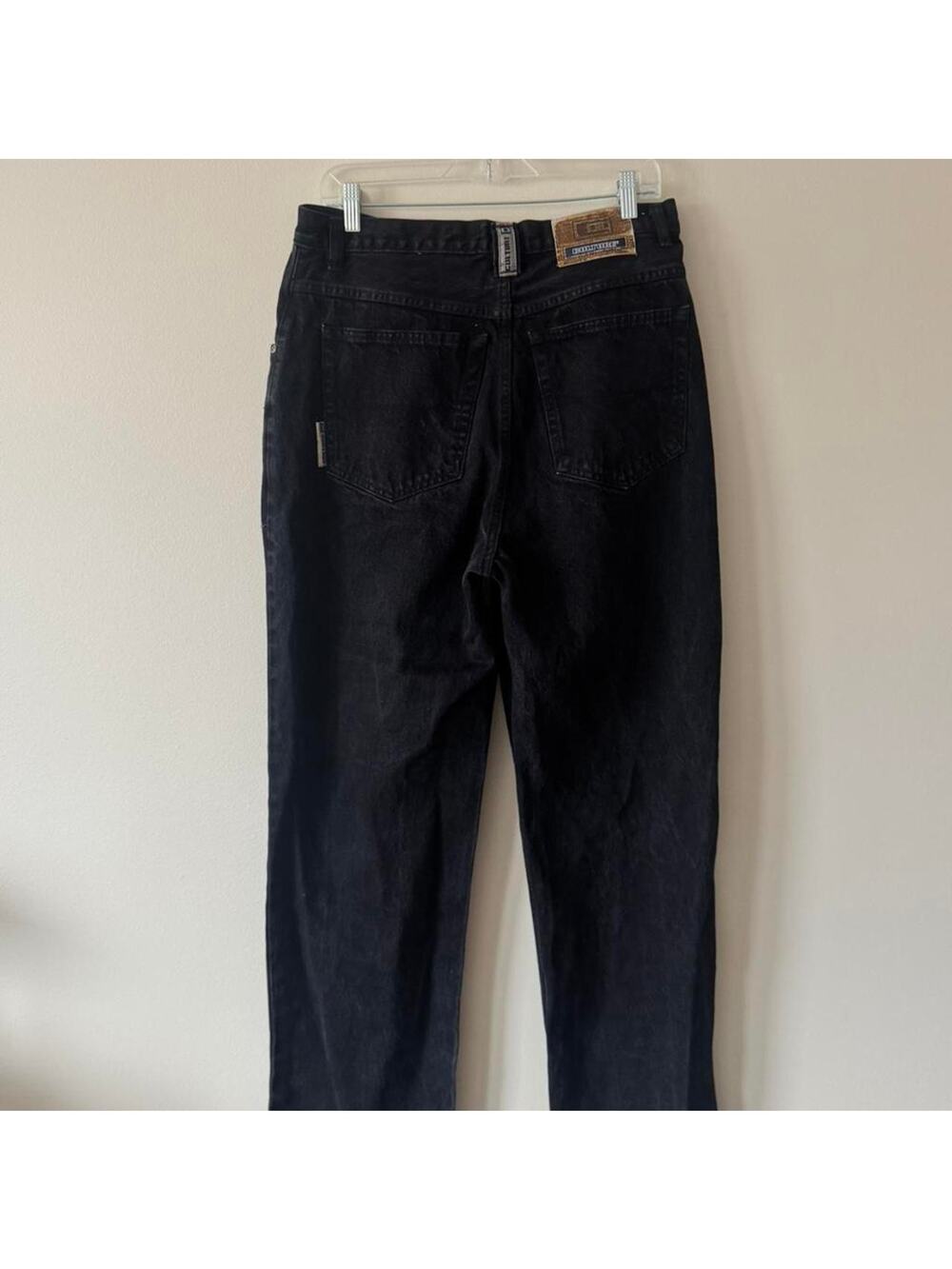 Black vintage slim straight  jeans